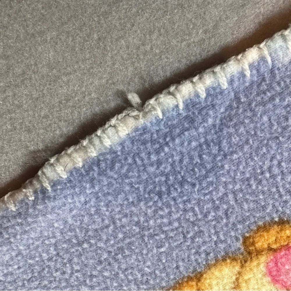 Vintage Disney - Winnie the Pooh & Tigger‎ Baby Fleece Blanket